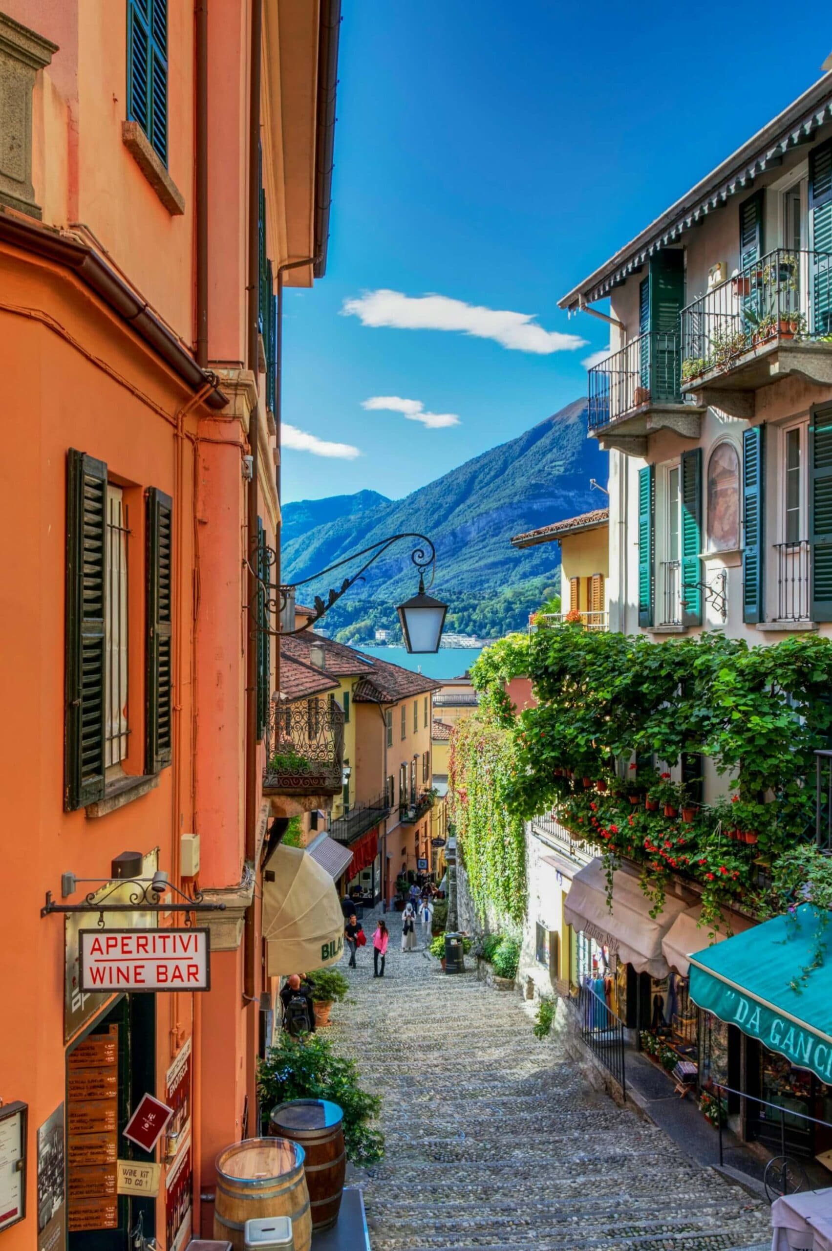 Vista panoramica Lago di Como da Musso
